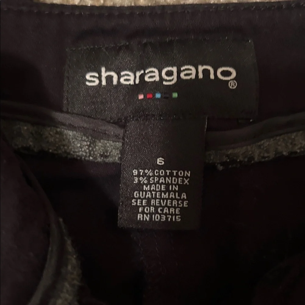 Sharagano Classic Black Trousers - Picture 2 of 2